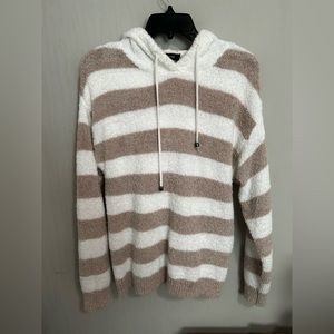 Striped sweater that’s EXTREMELY FUZZY COMFY WARM SOFT!